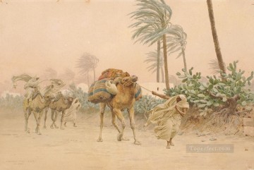 Arab Painting - El Ghibli Stephan Bakalowicz Araber